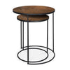 Bronze Copper Nesting Side Table - Set of 2 | Ethnicraft