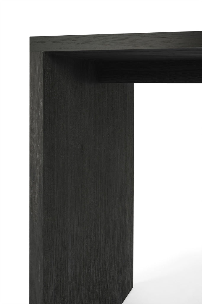 Oak U Black Desk - Varnished | Ethnicraft