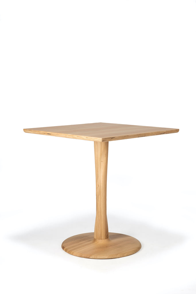 Oak Torsion Square Dining Table | Ethnicraft