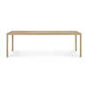 Oak Air Dining Table - Varnished