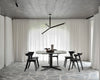 Oak Corto Brown Dining Table - Varnished | Ethnicraft