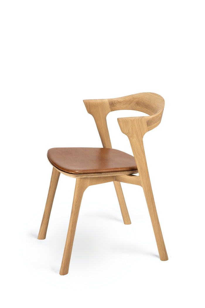 Oak Bok Dining Chair - Cognac Leather | Ethnicraft
