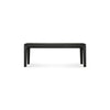 Oak Bok Black Bench - Varnished | ethnicraft
