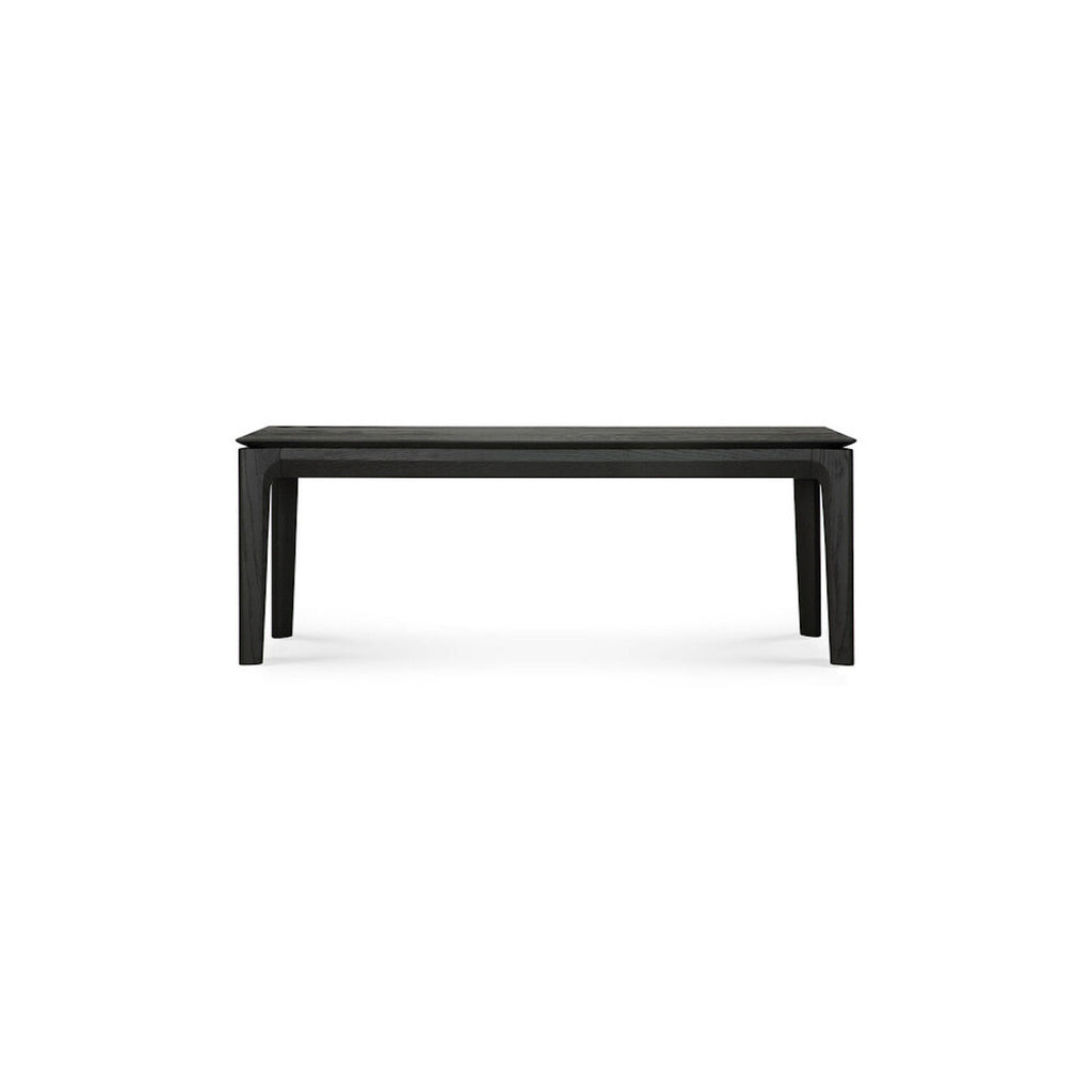 Oak Bok Black Bench - Varnished | ethnicraft
