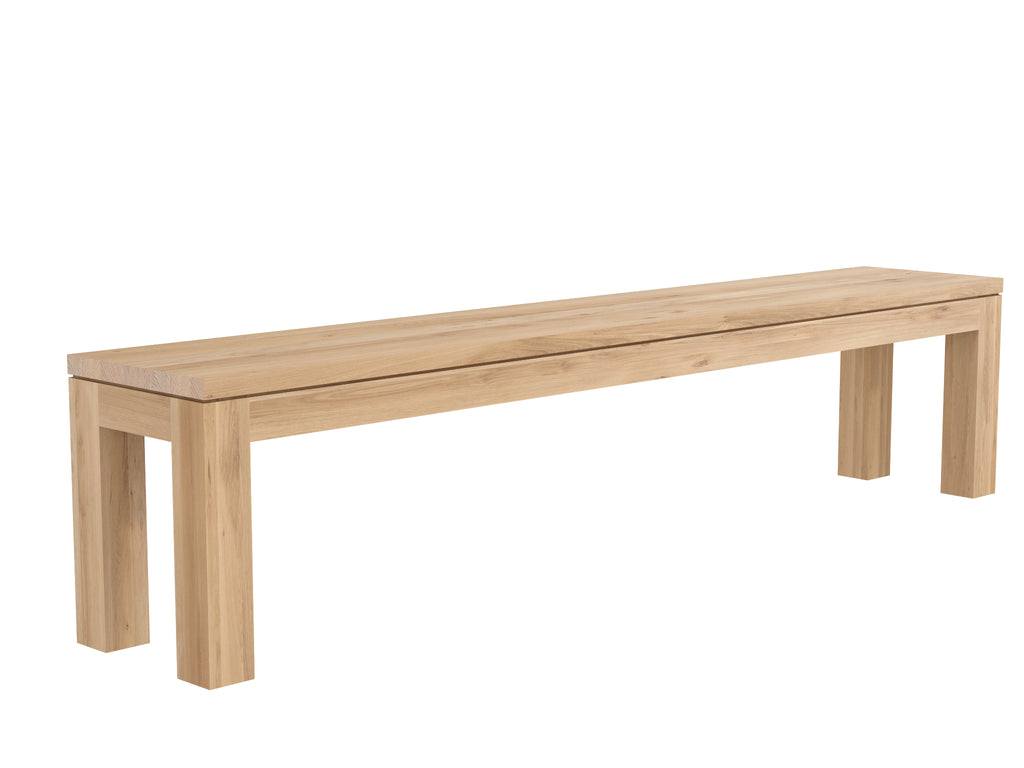 Oak Straight Bench- Ethnicraft