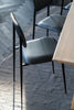 DC Dining Chair - Olive Green Leather | ethnicraft