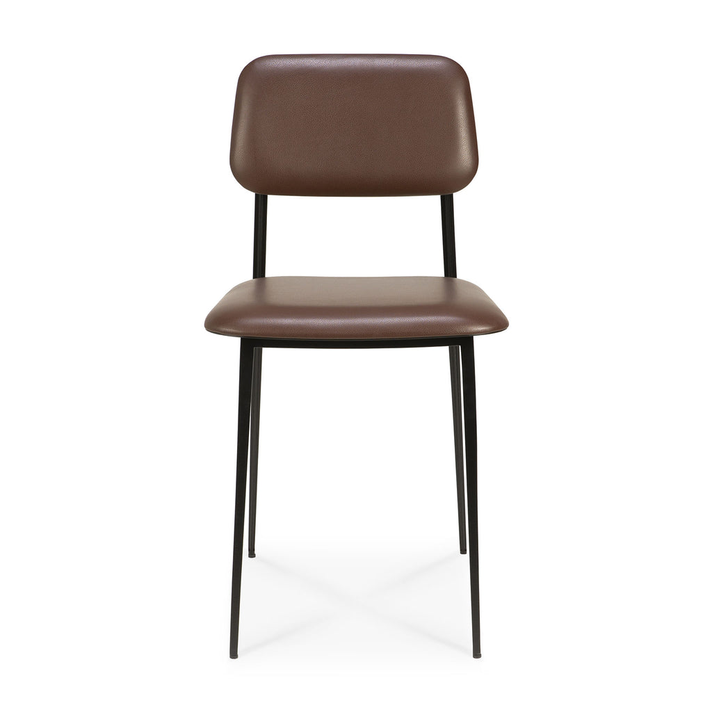DC Dining Chair - Chocolate Leather | Ethnicraft