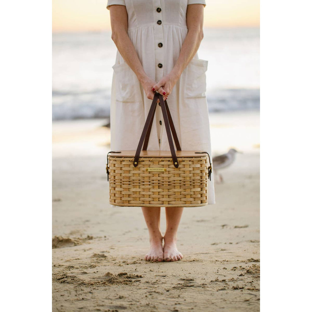 Handwoven Picnic Basket