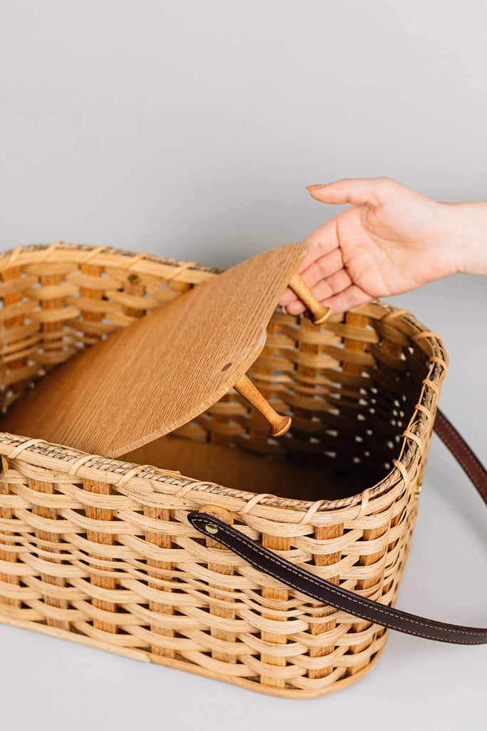 Handwoven Picnic Basket