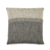 Jules Black Herringbone Pillow