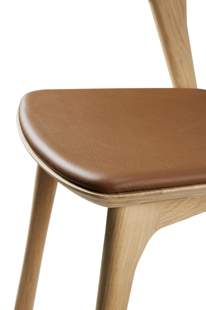 Oak Bok Dining Chair - Cognac Leather | Ethnicraft