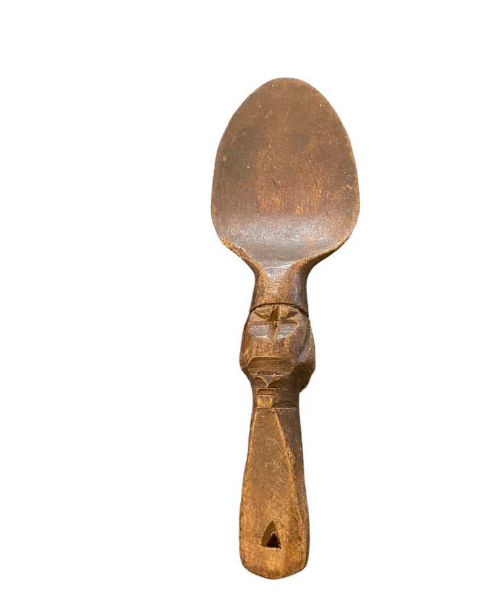 Old Handmade Wooden Forks & Spoons