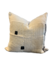 Makun Patchwork Pillow - White/Black