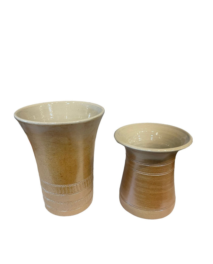 Vintage French Stoneware Vase