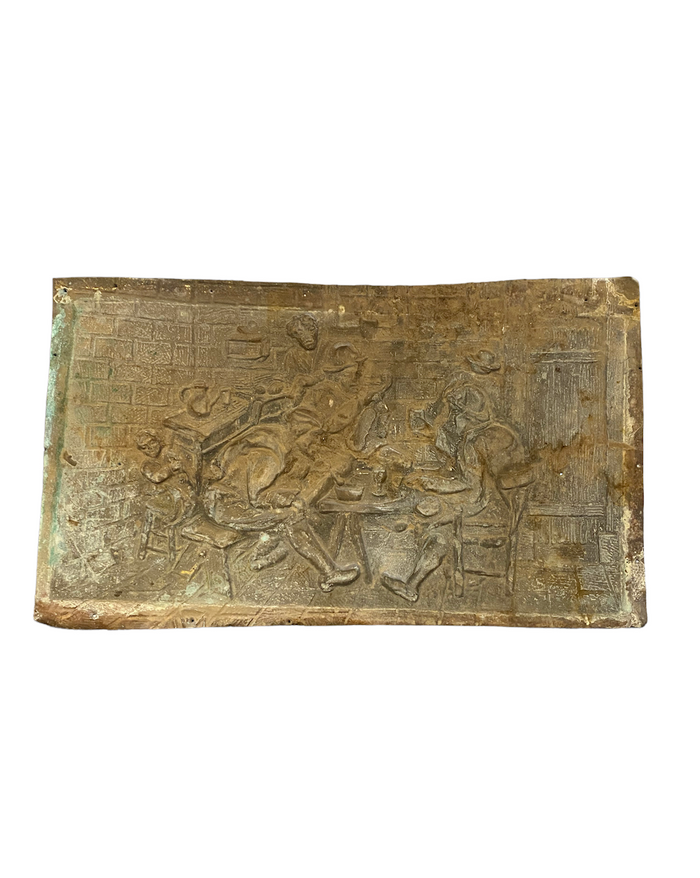 Antique Copper Relief