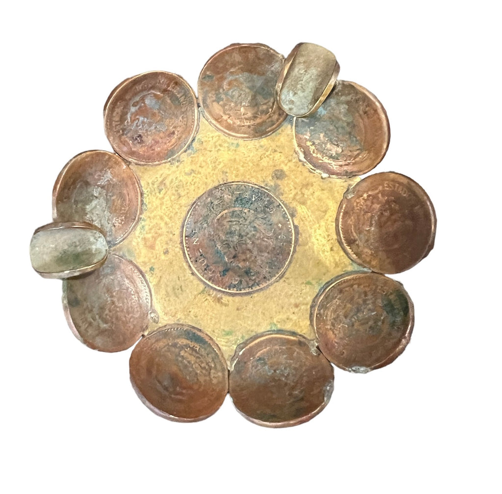 Antique Coin Ashtray