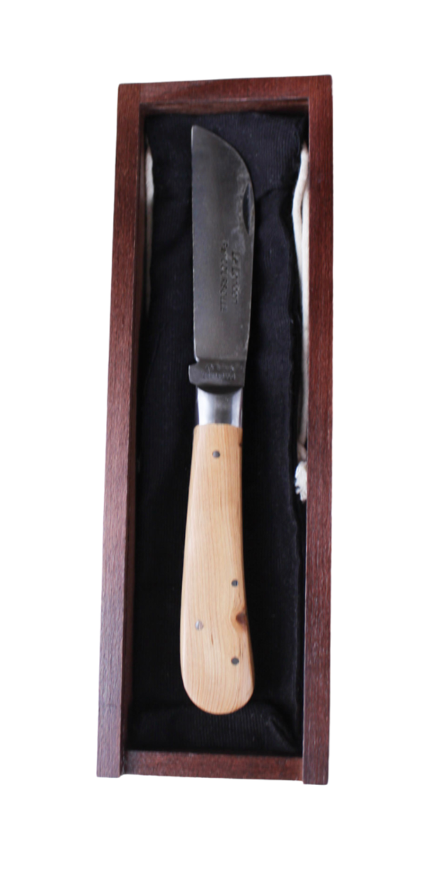 Coursolle London 105mm Folding Knife - Juniper Wood