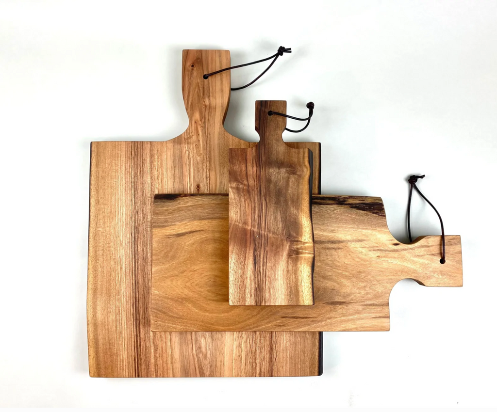 Behind The Bar® Premium Wood Bar Cutting Board & Garnish Tool Set