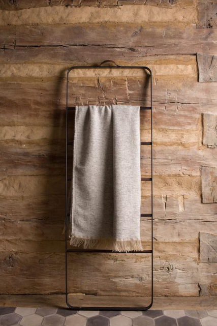 Allen Throw Blanket - Light Grey