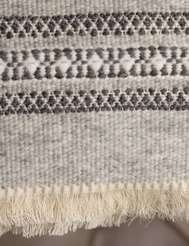 Maya Alpaca and Wool Blanket