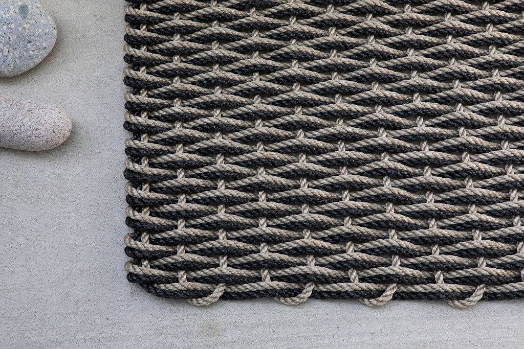 Tan and Grey Rope Doormat