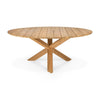 Teak Circle Outdoor Dining Table