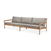 Teak Jack Outdoor Sofa - Mocha
