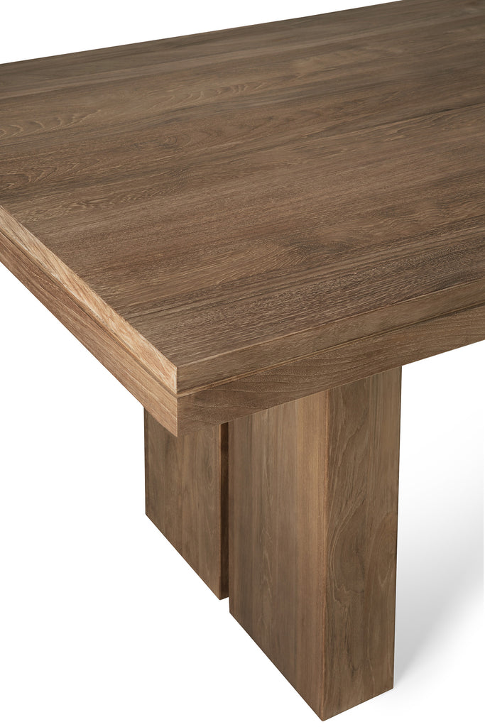 Teak Double Extendable Dining Table | Ethnicraft