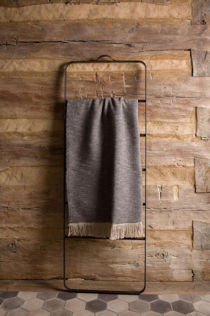 Curtis Throw Blanket - Charcoal