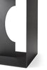 Teak Arc Black Side Table - Varnished | Ethnicraft