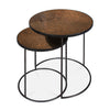 Bronze Copper Nesting Side Table - Set of 2 | Ethnicraft