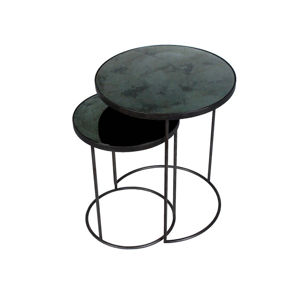 Charcoal Nesting Side Tables (set of 2) | Ethnicraft