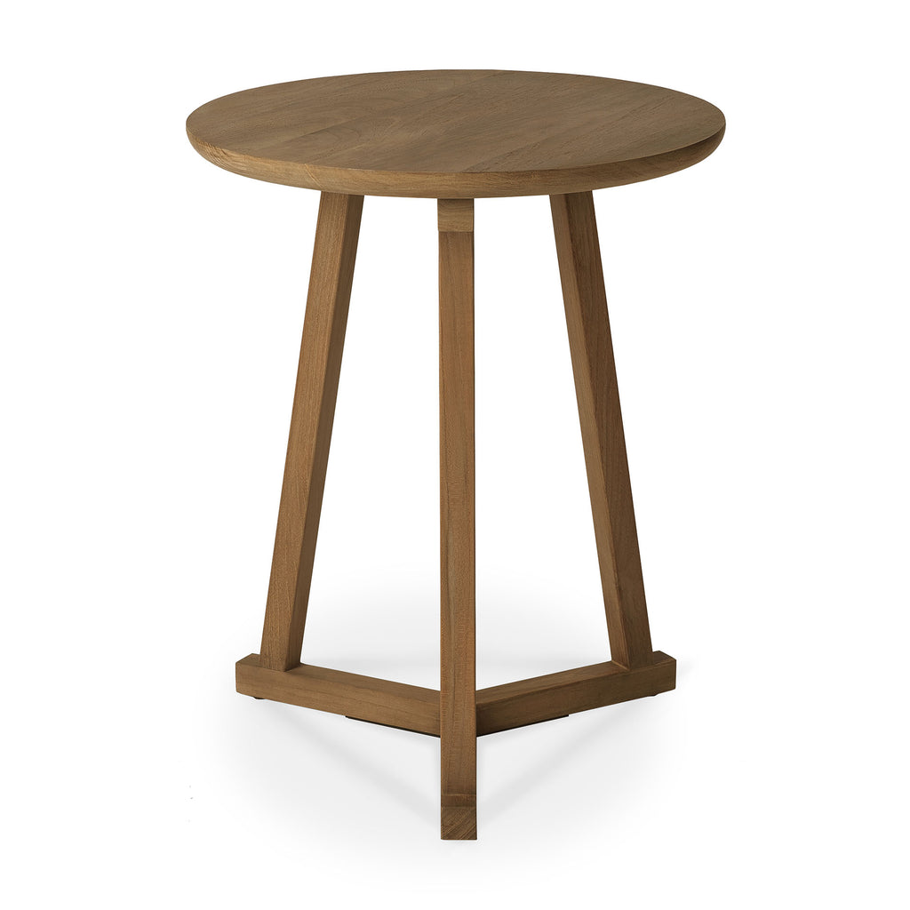 Teak Tripod Side Table | Ethnicraft