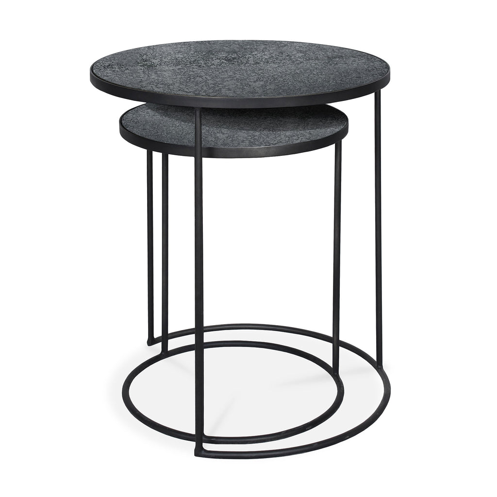 Charcoal Nesting Side Tables (set of 2) | Ethnicraft