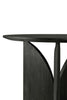 Teak Fin Black Side Table - Varnished| Ethnicraft