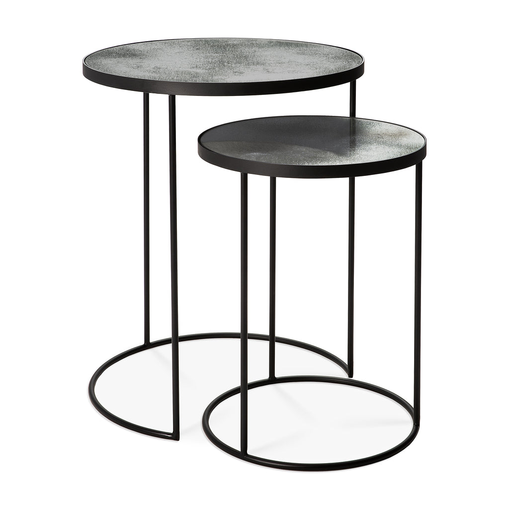 Clear Nesting Side Table - Set of 2 | Ethnicraft