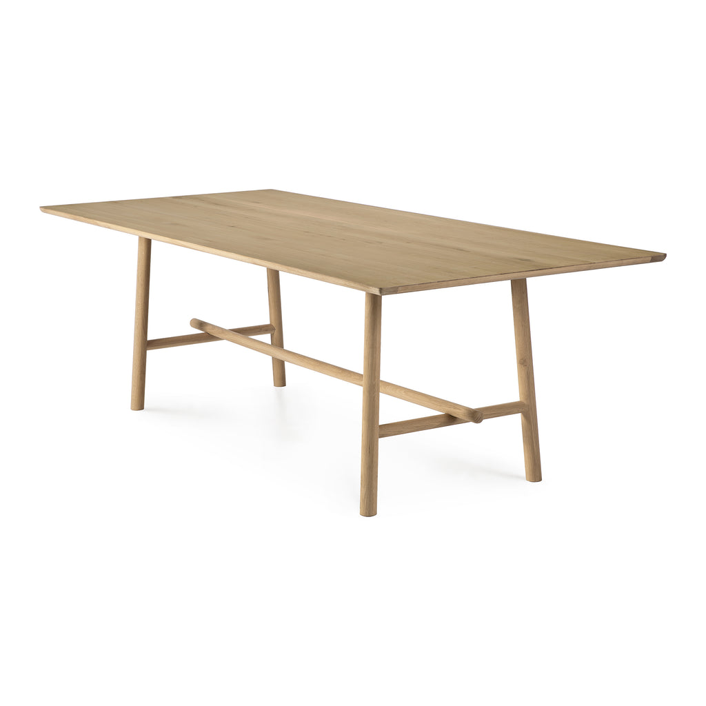 Oak Profile Dining Table - Varnished | Ethnicraft