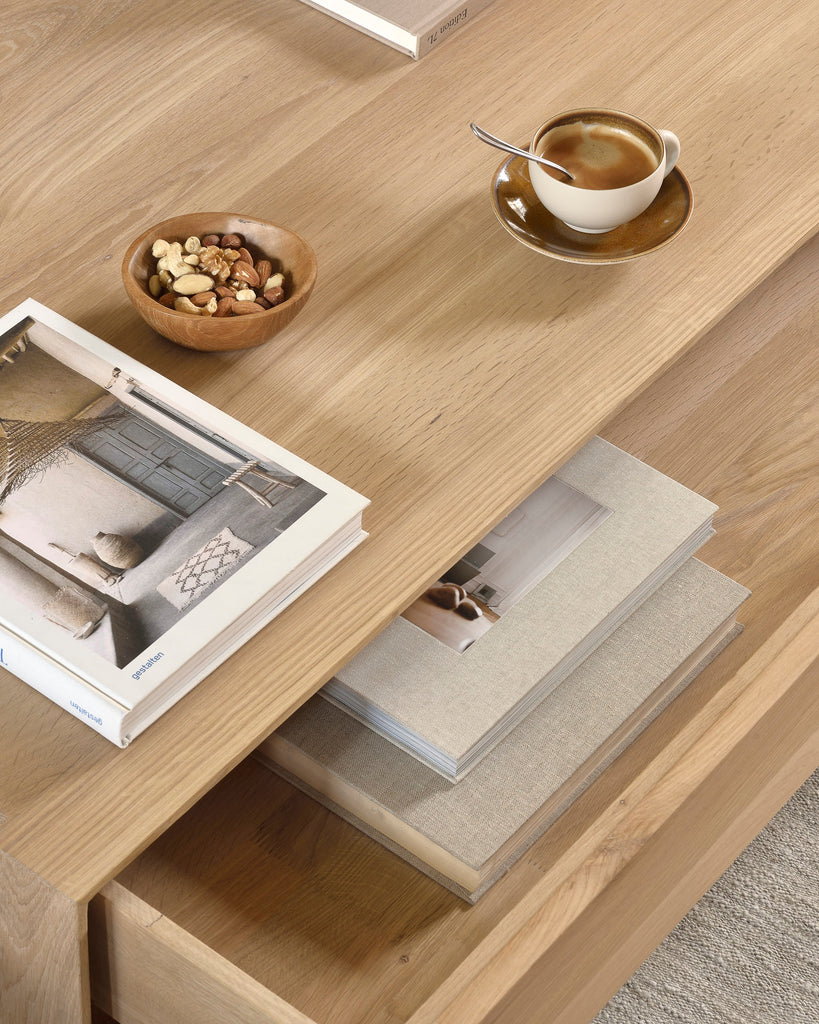 Oak Nordic coffee Table - 1 Drawer | Ethnicraft